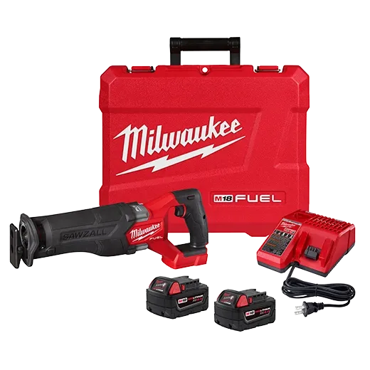 Milwaukee M18 FUEL SAWZALL Reciprocating Saw Kit 2821-22