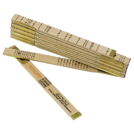 6' Lufkin® King Size Brick Folding Rule - BL169