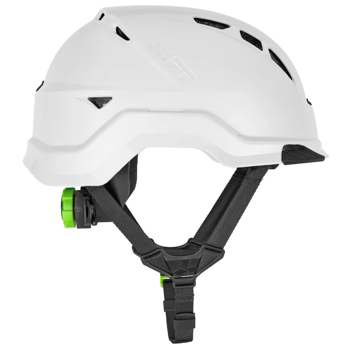 Lift Safety RADIX Safety Helmet Vented - White