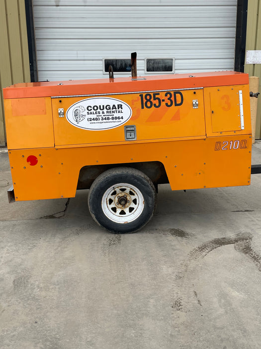 Sullivan D210QH Air Compressor - 210CFM - Diesel, AC185-3D (Used for Sale)