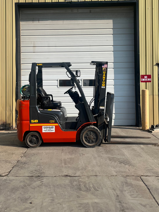 Nissan 5k 15.5' Propane Forklift 2016, HL-6, (Used for Sale)
