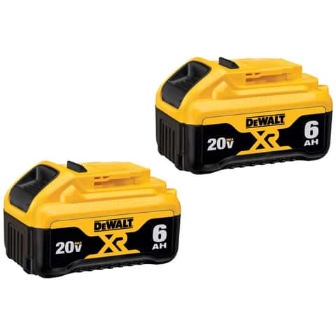 Dewalt® 20V MAX* 6Ah Battery (2 PK) DCB206-2