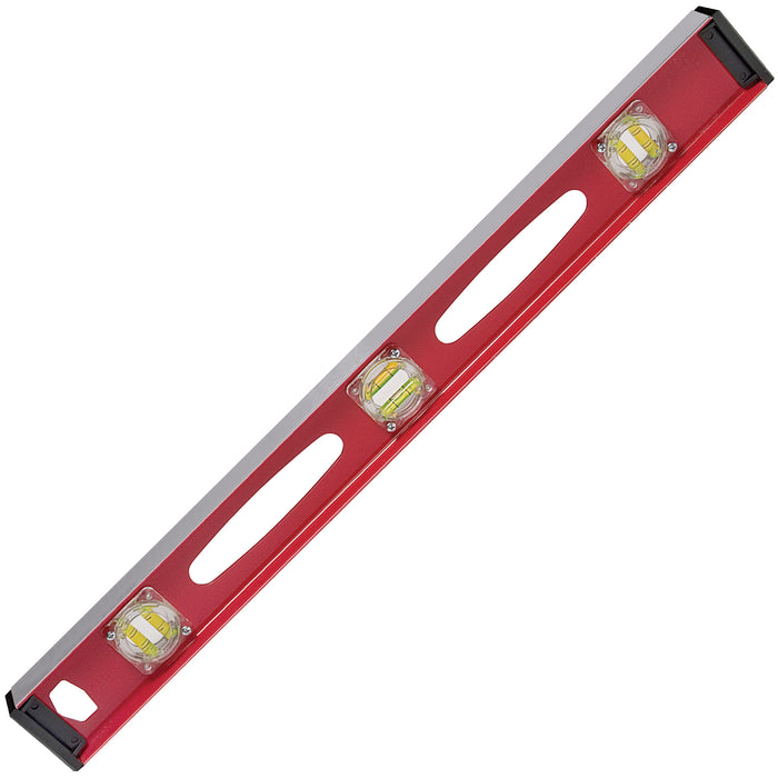 24” Professional Aluminum Extruded Level (6 Vials) - SLHD24