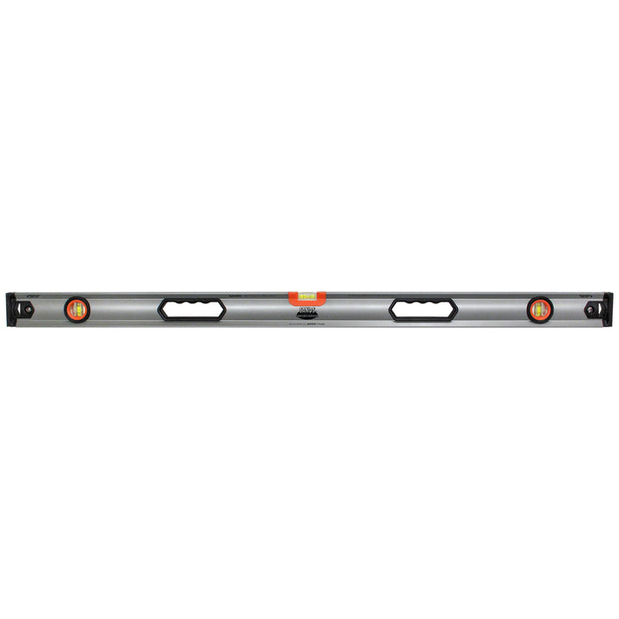 72" Professional Aluminum Box Level with Hand Holes (3 Vials) - SLBZ72HH