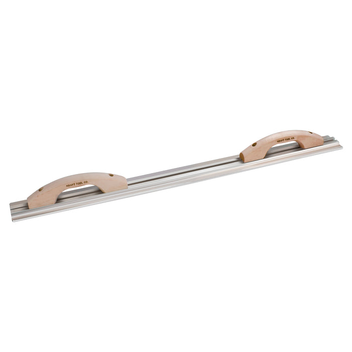 36" x 3-1/4" Hand & Curb Magnesium Darby with 2 Wood Handles