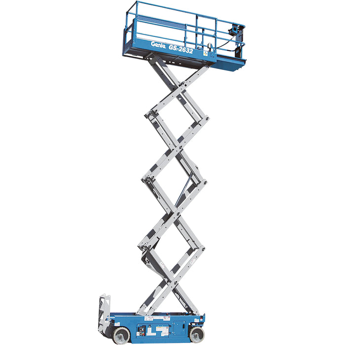 Genie GS-2632 Self-Propelled Scissor Lift, 26', 500lb. Capacity | Rental