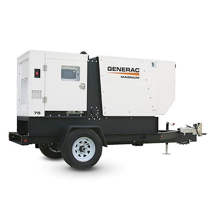 75 KVA Tow Behind, Diesel Generator | Rental