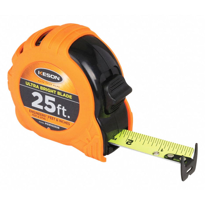 25' Steel SAE Tape Measure