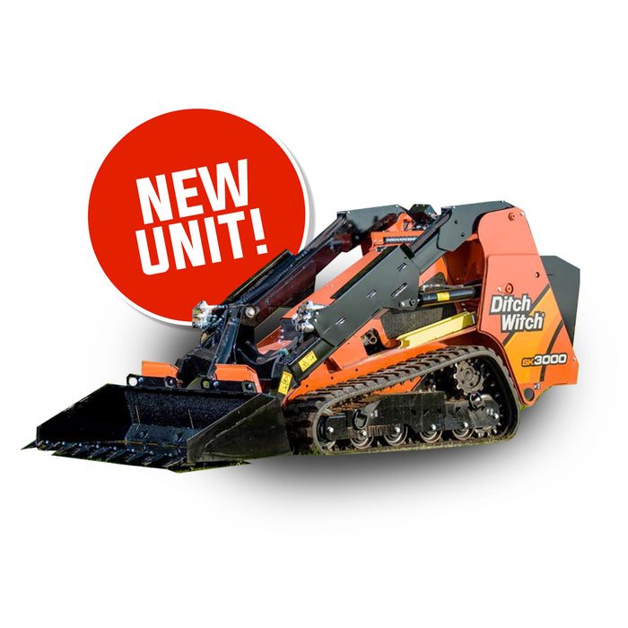 Ditch Witch SK3000 Stand-On Skid Steer w/ 72" Bucket | (Rental)