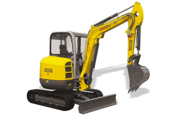 Wacker Neuson 38Z3 |  8000# w/ 10′ Reach – Zero Tail Swing | Rental