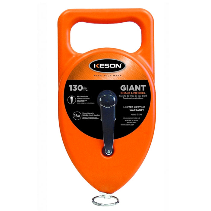 Keson 130ft Little Giant Chalk Line Reel