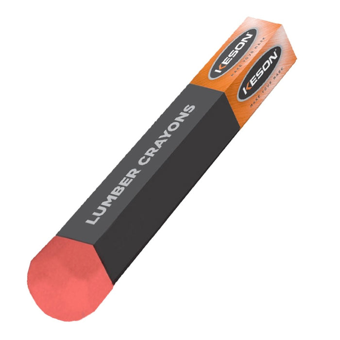 Keson LCRED Lumber Crayon Box - Red