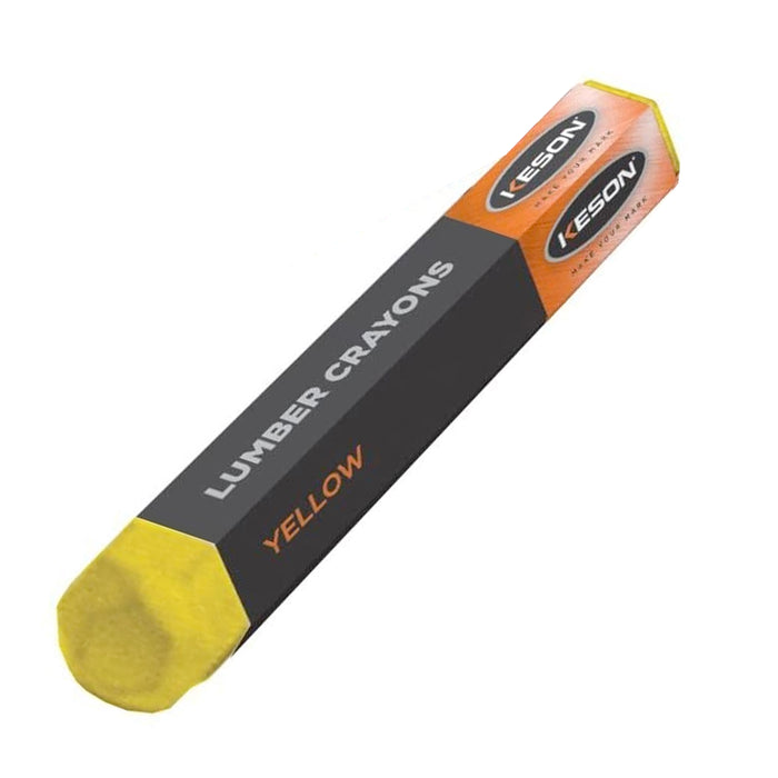 Keson LCYELLOW Lumber Crayon Box - Yellow