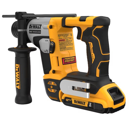 Dewalt® ATOMIC™ 20V MAX* 5/8 in. Brushless Cordless SDS PLUS Rotary Hammer Kit DCH172D2