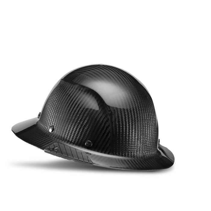Lift Safety DAX Carbon Fiber Full Brim Hard Hat - Black