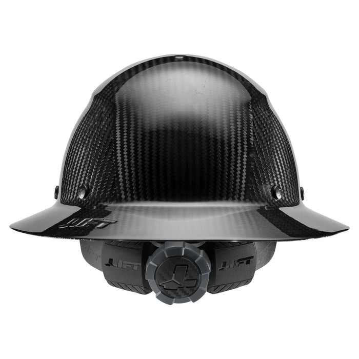 Lift Safety DAX Carbon Fiber Full Brim Hard Hat - Black