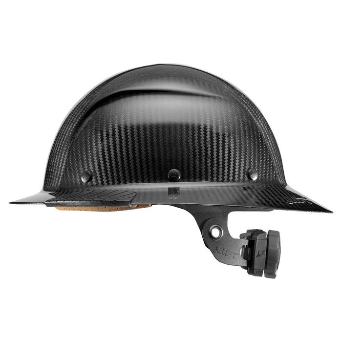 Lift Safety DAX Carbon Fiber Full Brim Hard Hat - Black