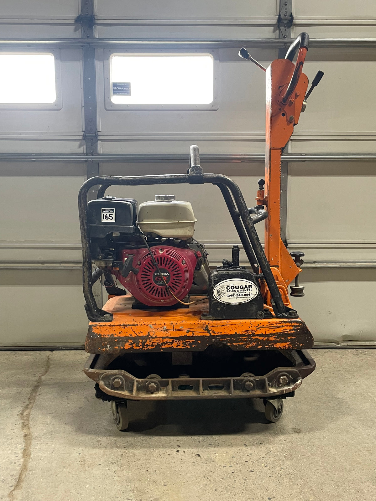 Multiquip MVH402 Rev Plate Compactor, 12K Cent Force, Gas 13 HP, CR-4 ...