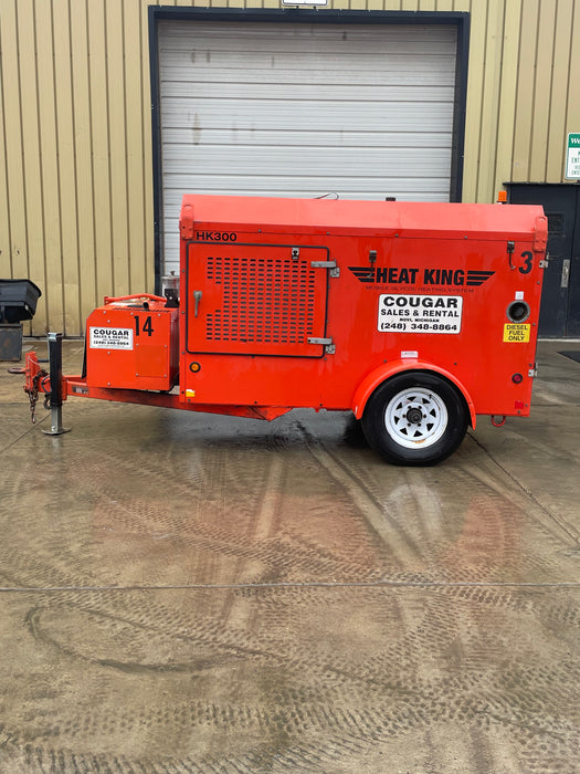 Heat King HK300 (5600') Ground Heater with 7KW Kubota Generator, GH3-3 (Used for Sale)