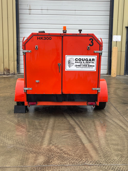 Heat King HK300 (5600') Ground Heater with 7KW Kubota Generator, GH3-3 (Used for Sale)