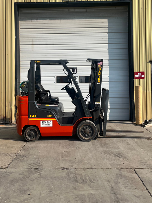 Nissan 5k 15.5' Propane Forklift 2016, HL-6, (Used for Sale)