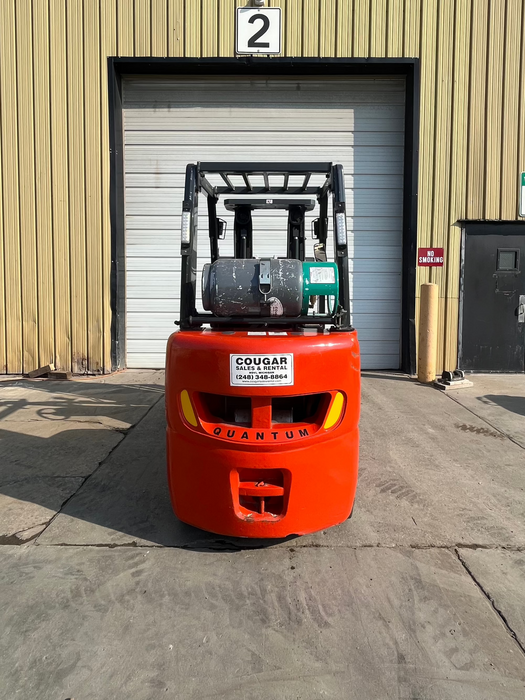 Nissan 5k 15.5' Propane Forklift 2016, HL-6, (Used for Sale)