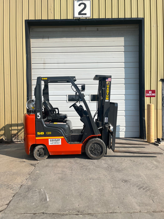 Nissan 5k 15.5' Propane Forklift 2016,HL-5 (Used for Sale)