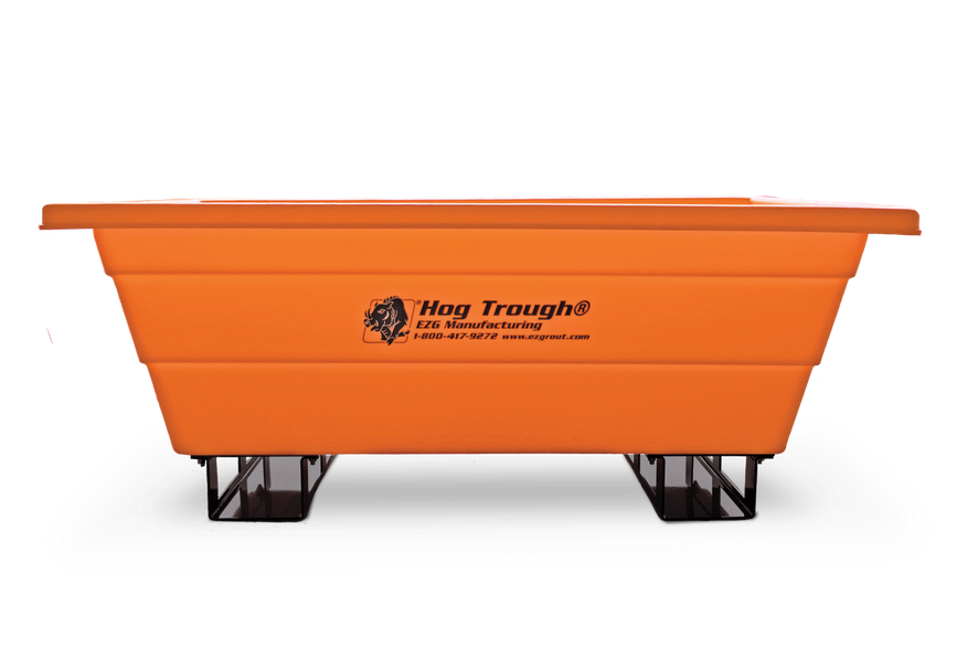 EZG Poly Hog Trough Mortar Tub 10cu.ft. HTP10