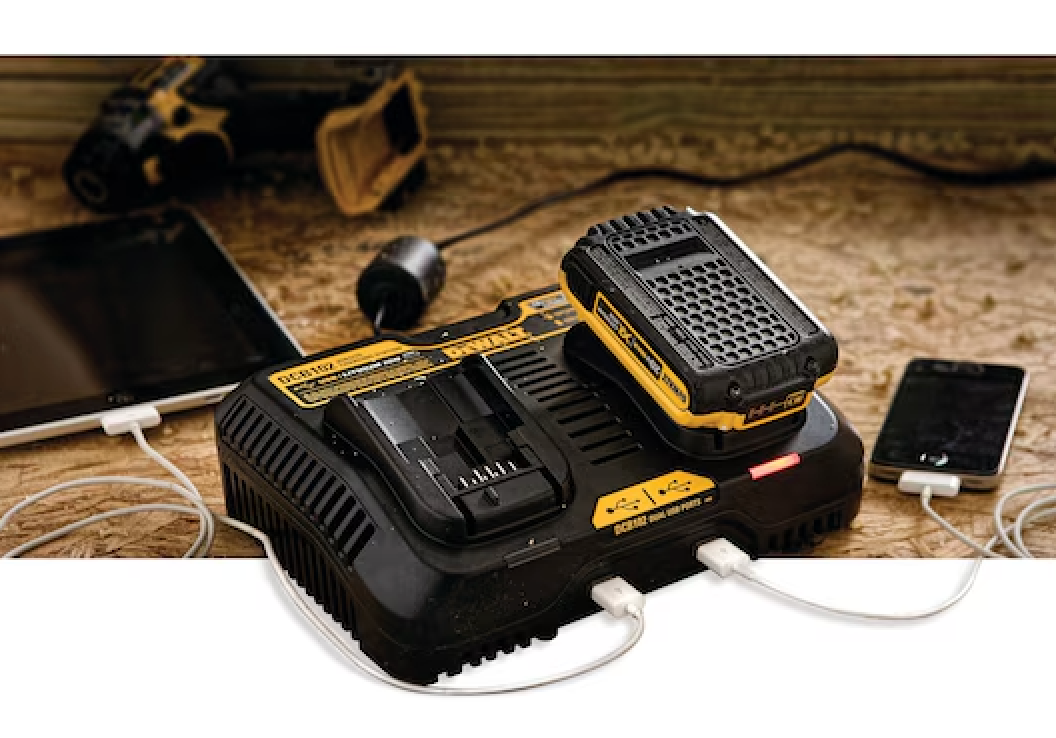 Dewalt 20V MAX and FLEXVOLT charger compatibility chart