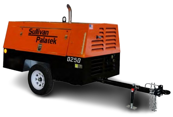 Sullivan 250 CFM Air Compressor | Rental