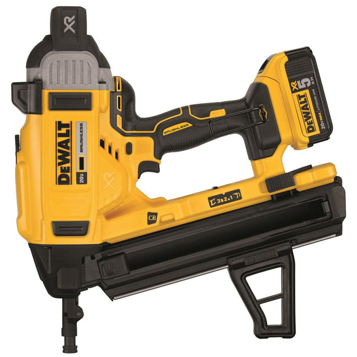 Dewalt® 20V MAX* XR® Cordless Concrete Nailer Kit DCN890P2