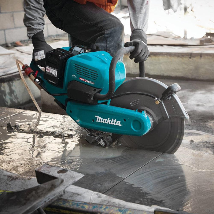MAKITA GEC01PL4 80V max (40V max X2) XGT® Brushless 14" Power Cutter Kit with 4 Batteries (8.0Ah)