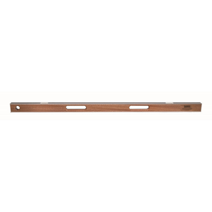 48” Professional Asphalt Mahogany I-Beam Level (2 Vials)