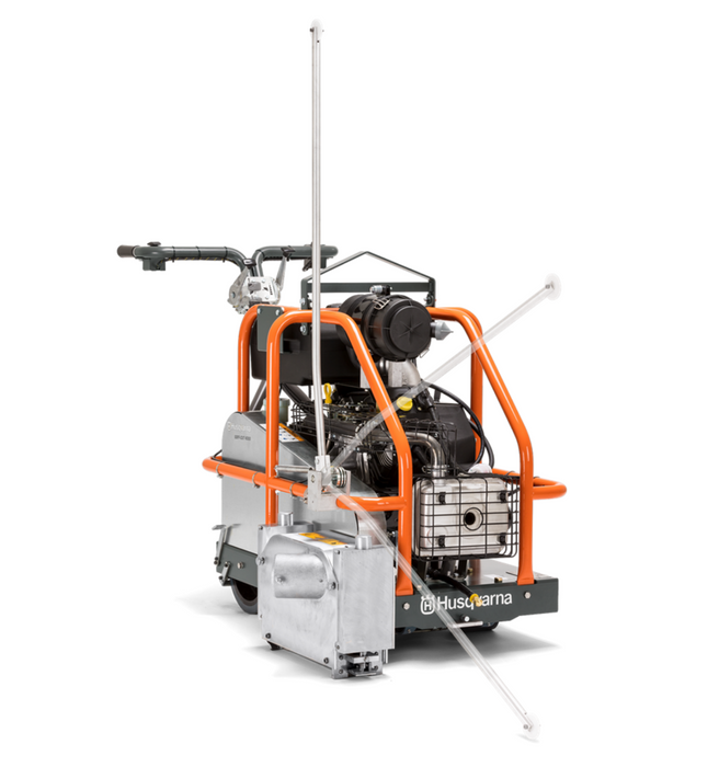 Walk behind soff cut concrete saw deals
