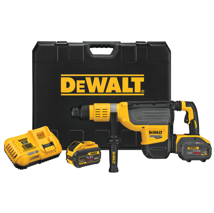 Dewalt® 60V MAX* 2 in. Brushless Cordless SDS MAX Combination Rotary Hammer Kit DCH773Y2