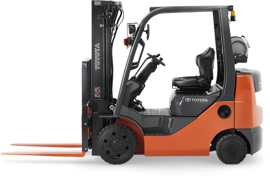 Toyota 8FGCU25, 4500lb Fork Lift | Rental