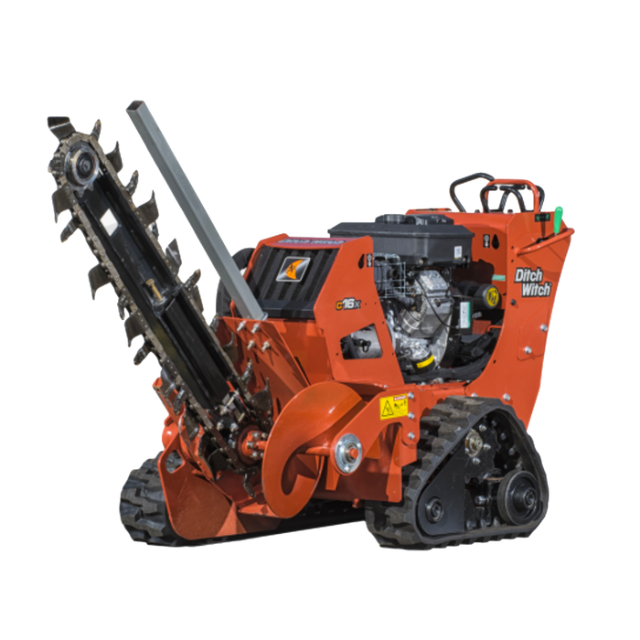 Ditch Witch C16XA Walk-Behind Track Trencher | Rental — Cougar Ditch Witch C16XA Walk-Behind Track Trencher | Rental — Cougar