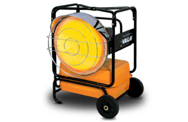 Val 6 111,000 BTU Infrared-Kero/Diesel Heater - Rental
