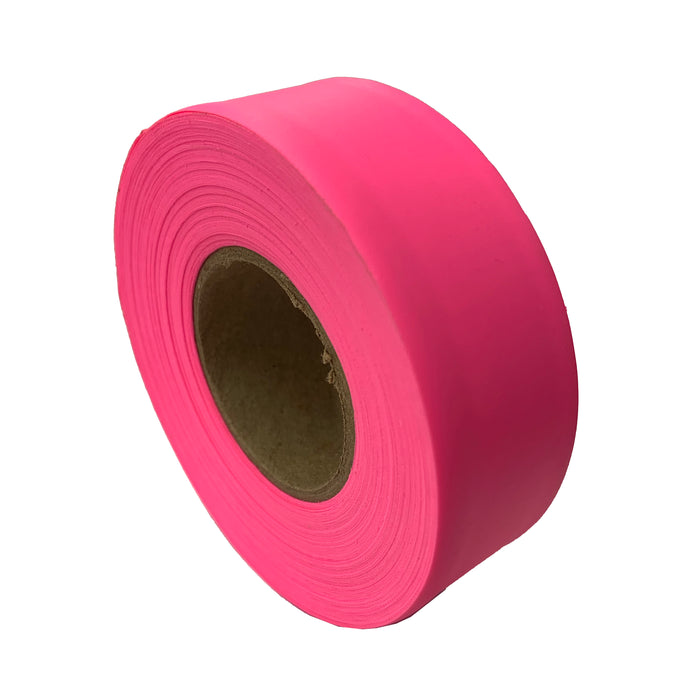 Fluorescent Pink Flagging Tape (1-3/16" x 150 ft.)